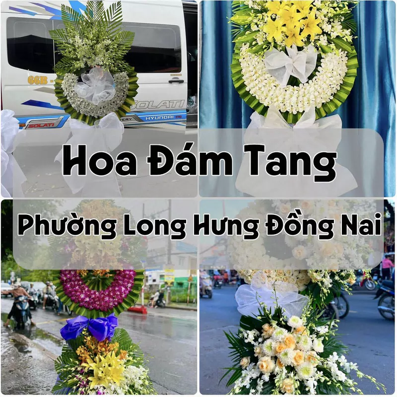 Đặt Hoa Đám Tang Phường Long Hưng Đồng Nai | Hoa Tang Lễ