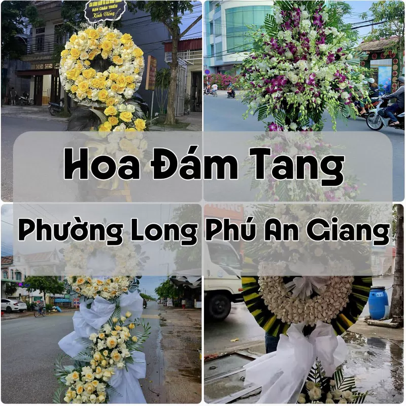 Đặt Hoa Đám Tang Phường Long Phú An Giang | Đặt Hoa Viếng