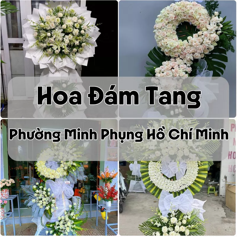 Đặt Hoa Đám Tang Phường Minh Phụng Hồ Chí Minh | Giao Hoa Nhanh
