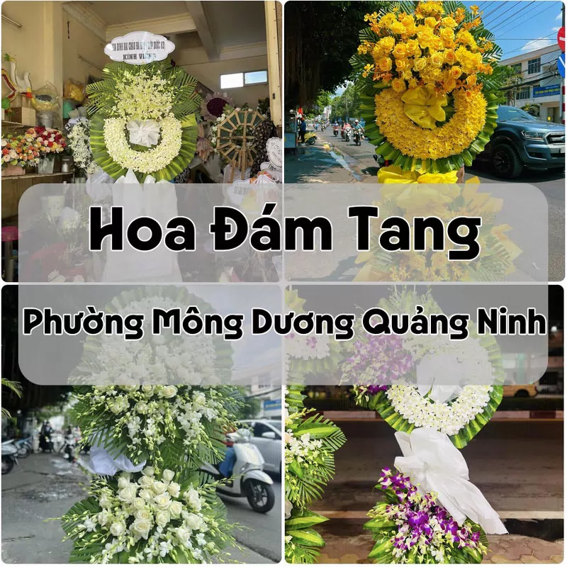Đặt Hoa Đám Tang Phường Mông Dương Quảng Ninh | Giao Tận Nơi