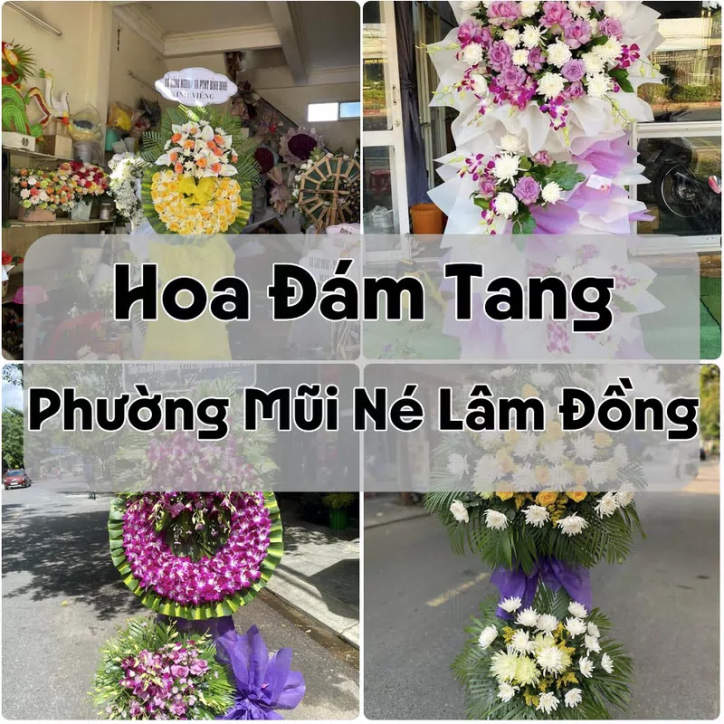 Đặt Hoa Đám Tang Phường Mũi Né Lâm Đồng | Giao Tận Nơi