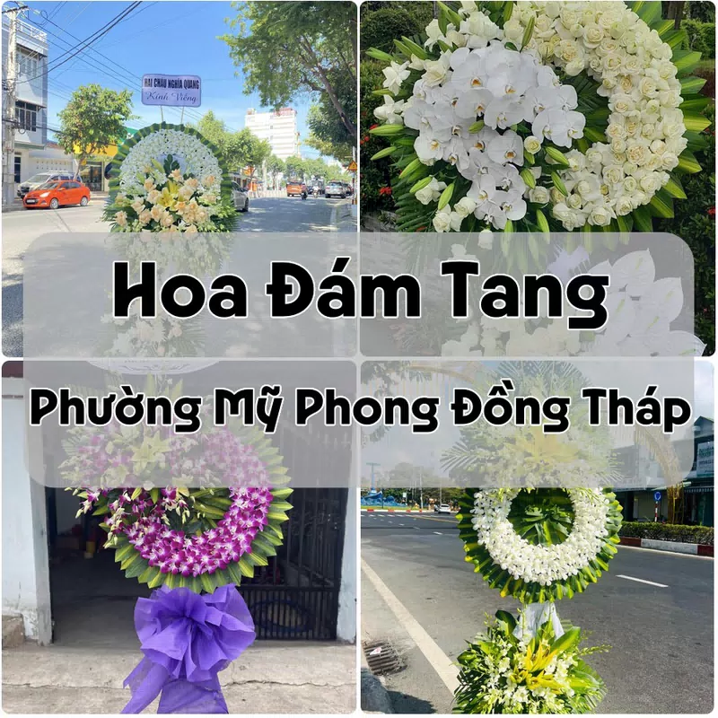 Đặt Hoa Đám Tang Phường Mỹ Phong Đồng Tháp | Hoa Chia Buồn