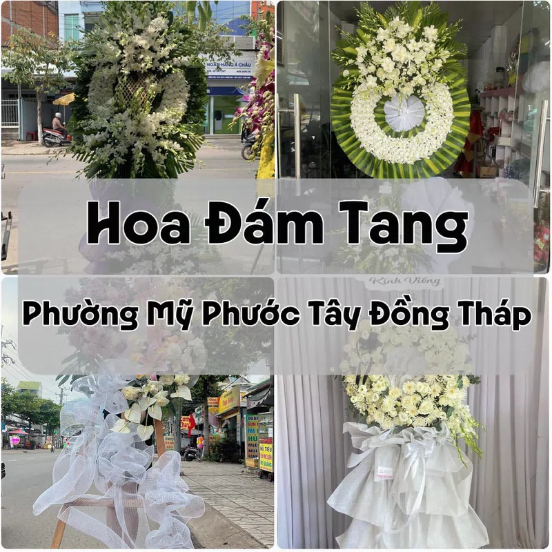 Đặt Hoa Đám Tang Phường Mỹ Phước Tây Đồng Tháp | Hoa Tang Lễ