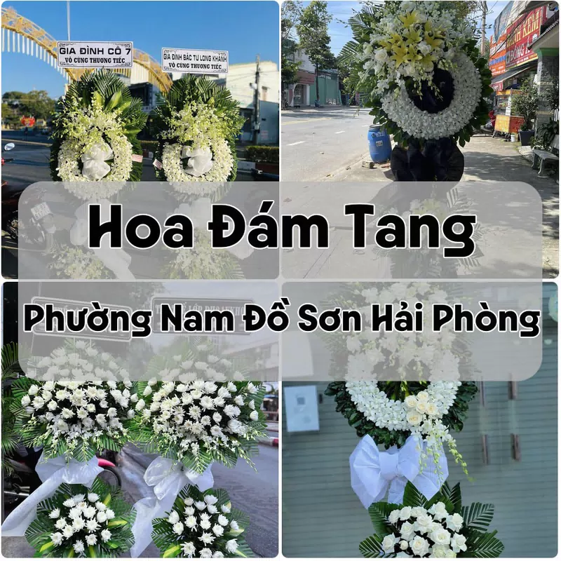 Đặt Hoa Đám Tang Phường Nam Đồ Sơn Hải Phòng | Hoa Chia Buồn