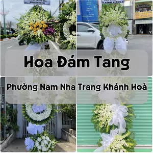 Đặt Hoa Đám Tang Phường Nam Nha Trang Khánh Hoà | Giao Tận Nơi