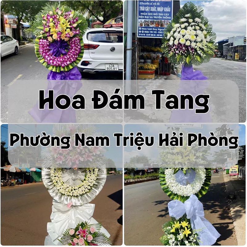Đặt Hoa Đám Tang Phường Nam Triệu Hải Phòng | Giao Hoa Nhanh