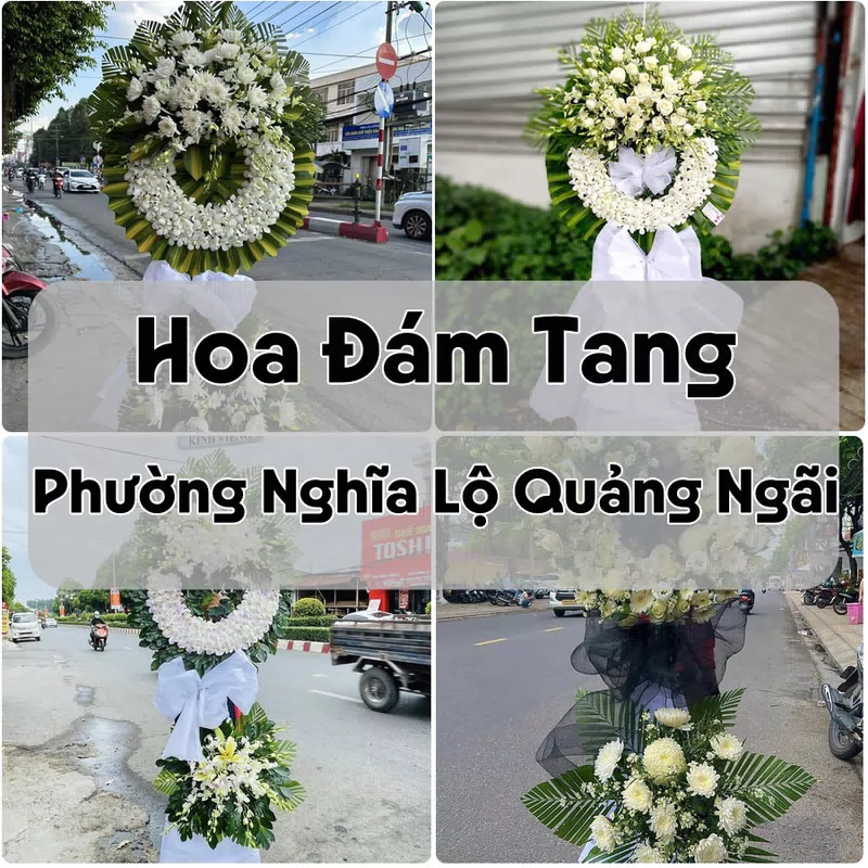 Đặt Hoa Đám Tang Phường Nghĩa Lộ Quảng Ngãi | Giao Hoa Nhanh