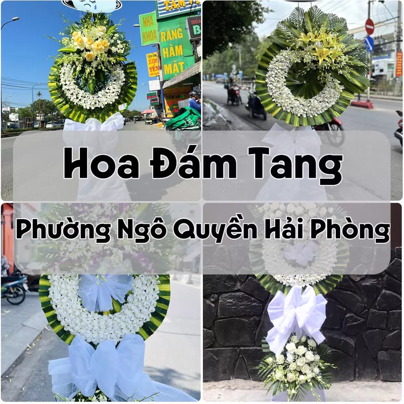 Đặt Hoa Đám Tang Phường Ngô Quyền Hải Phòng | Giao Tận Nơi