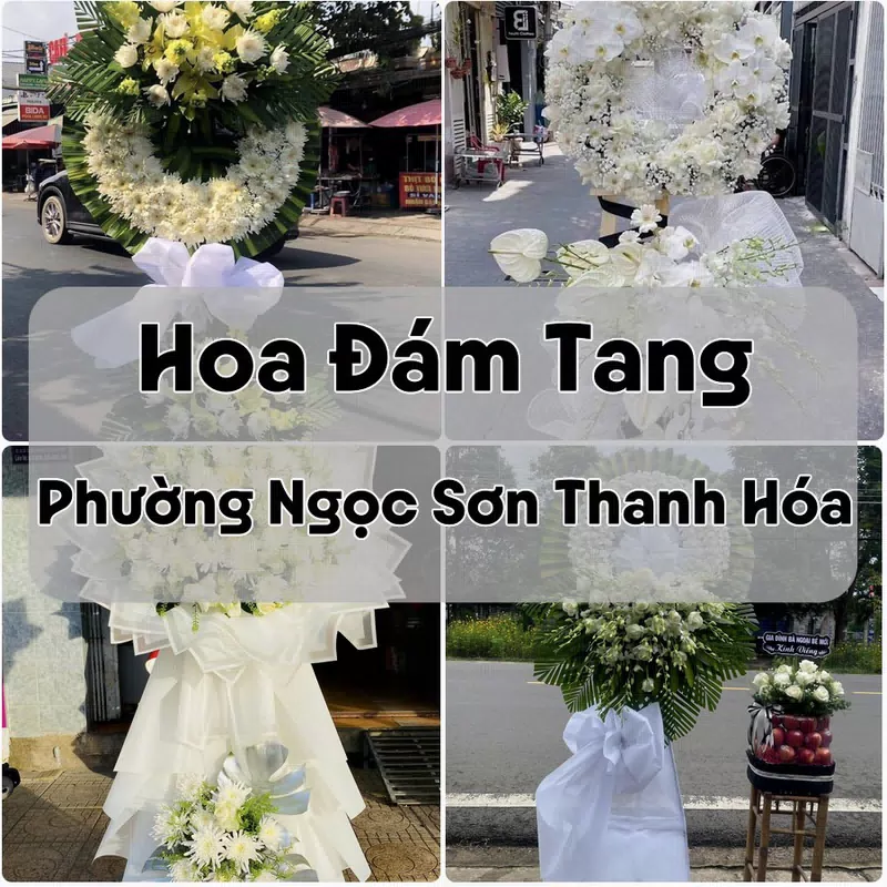 Đặt Hoa Đám Tang Phường Ngọc Sơn Thanh Hóa | Giao Tận Nơi