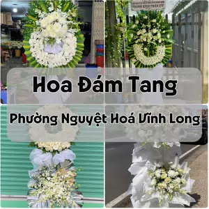 Đặt Hoa Đám Tang Phường Nguyệt Hoá Vĩnh Long | Giao Hoa Nhanh