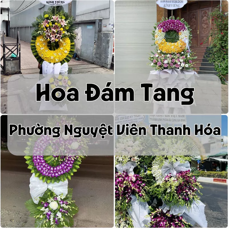 Đặt Hoa Đám Tang Phường Nguyệt Viên Thanh Hóa | Giao Tận Nơi