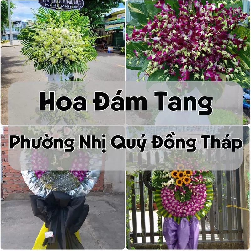 Đặt Hoa Đám Tang Phường Nhị Quý Đồng Tháp | Giao Hoa Nhanh