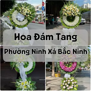 Đặt Hoa Đám Tang Phường Ninh Xá Bắc Ninh | Giao Tận Nơi