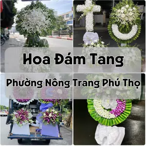 Đặt Hoa Đám Tang Phường Nông Trang Phú Thọ | Hoa Tang Lễ