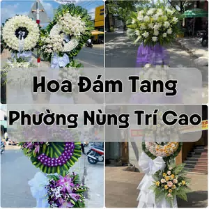 Đặt Hoa Đám Tang Phường Nùng Trí Cao | Hoa Chia Buồn
