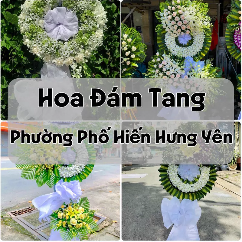 Đặt Hoa Đám Tang Phường Phố Hiến Hưng Yên | Giao Hoa Nhanh