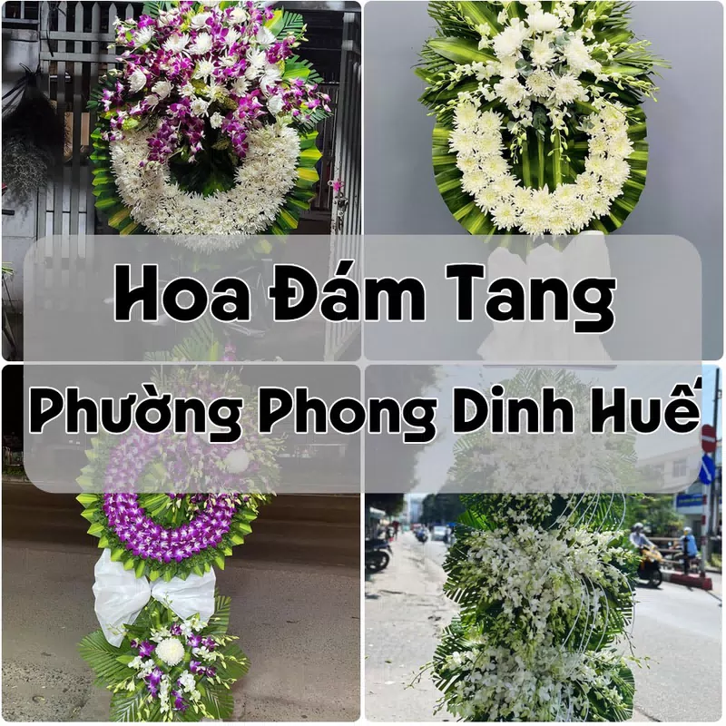 Đặt Hoa Đám Tang Phường Phong Dinh Huế | Hoa Tang Lễ