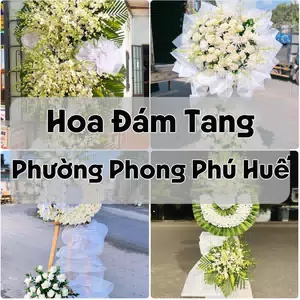 Đặt Hoa Đám Tang Phường Phong Phú Huế | Giao Tận Nơi