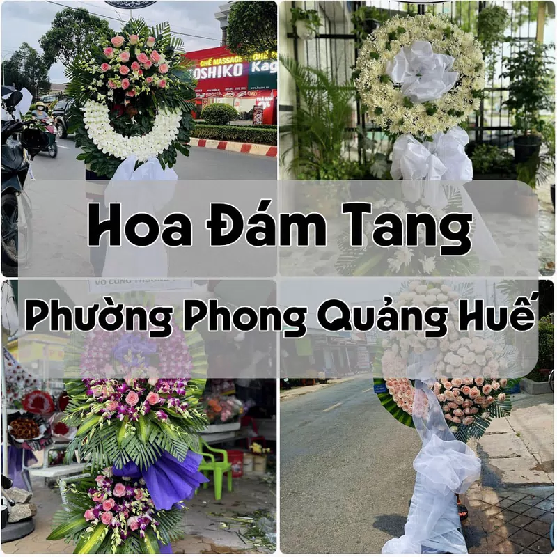 Đặt Hoa Đám Tang Phường Phong Quảng Huế | Hoa Tang Lễ