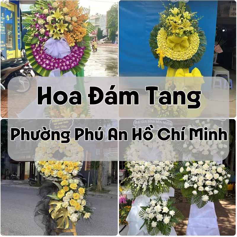 Đặt Hoa Đám Tang Phường Phú An Hồ Chí Minh | Hoa Tang Lễ