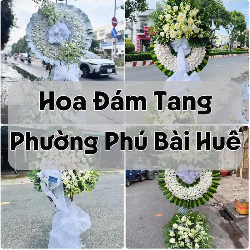 Đặt Hoa Đám Tang Phường Phú Bài Huế | Đặt Hoa Nhanh