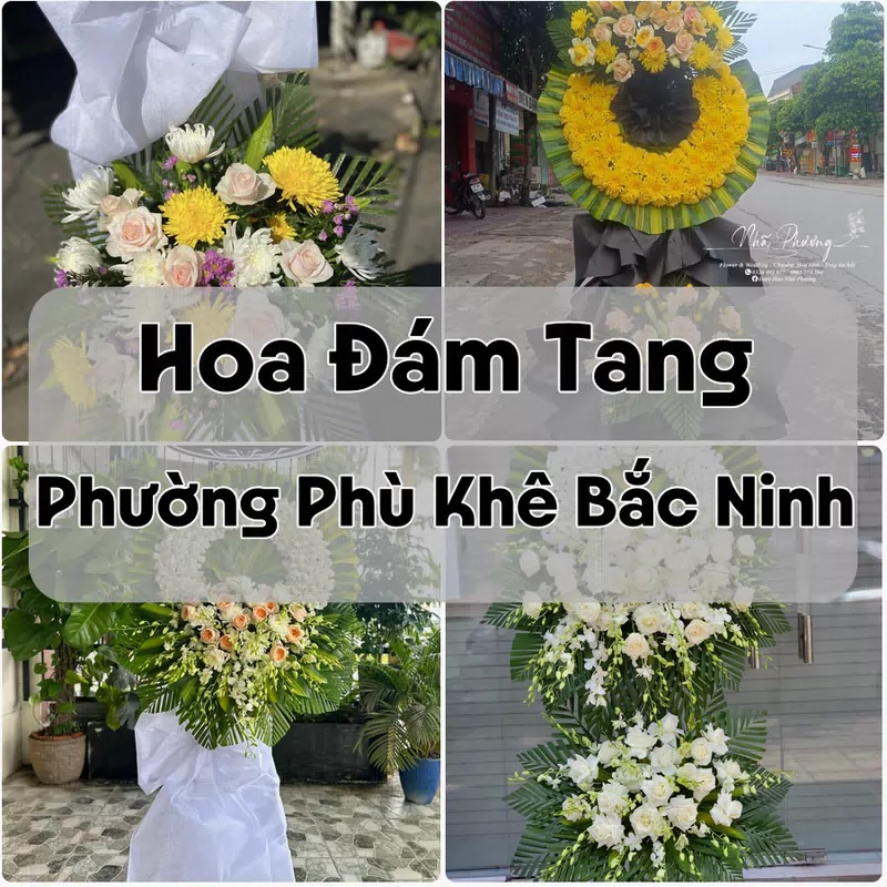 Đặt Hoa Đám Tang Phường Phù Khê Bắc Ninh | Hoa Tang Lễ