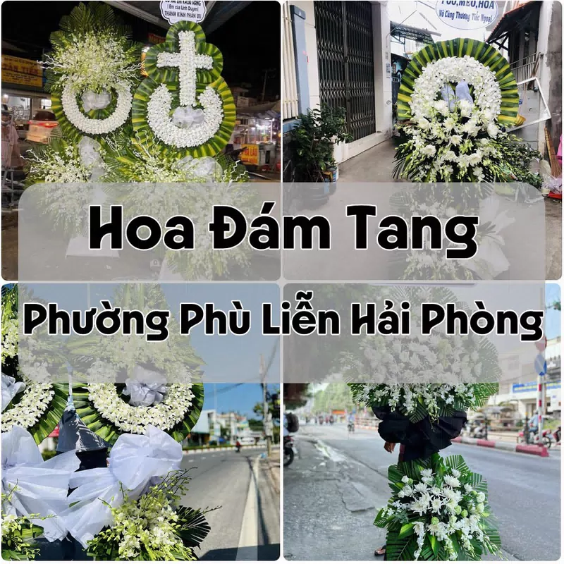Đặt Hoa Đám Tang Phường Phù Liễn Hải Phòng | Giao Hoa Nhanh