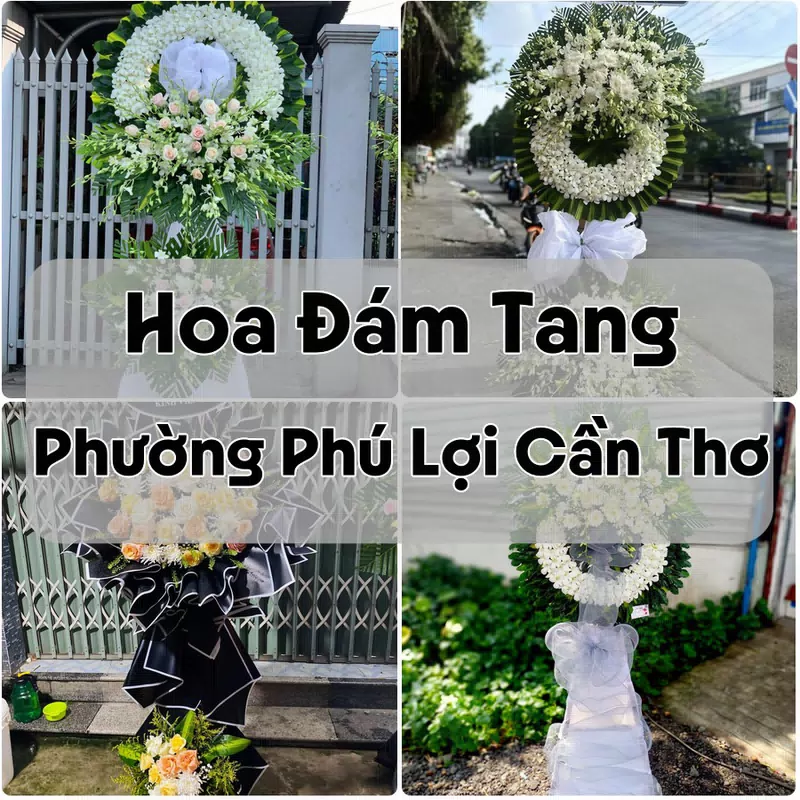 Đặt Hoa Đám Tang Phường Phú Lợi Cần Thơ | Đặt Hoa Viếng