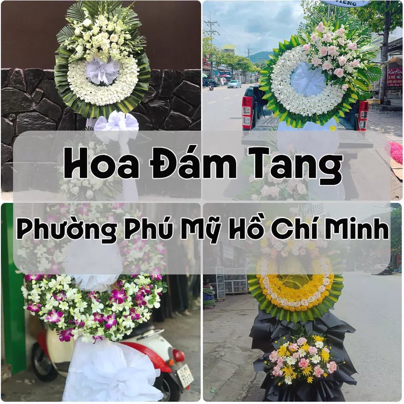 Đặt Hoa Đám Tang Phường Phú Mỹ Hồ Chí Minh | Hoa Chia Buồn