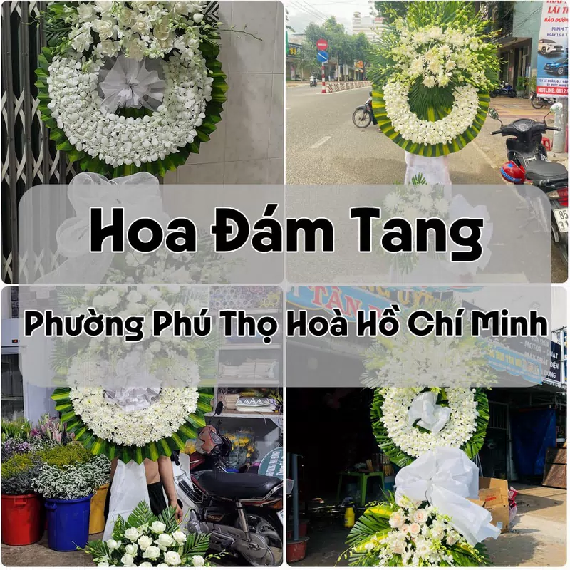 Đặt Hoa Đám Tang Phường Phú Thọ Hoà Hồ Chí Minh | Đặt Hoa Nhanh