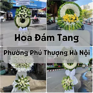 Đặt Hoa Đám Tang Phường Phú Thượng Hà Nội | Hoa Chia Buồn
