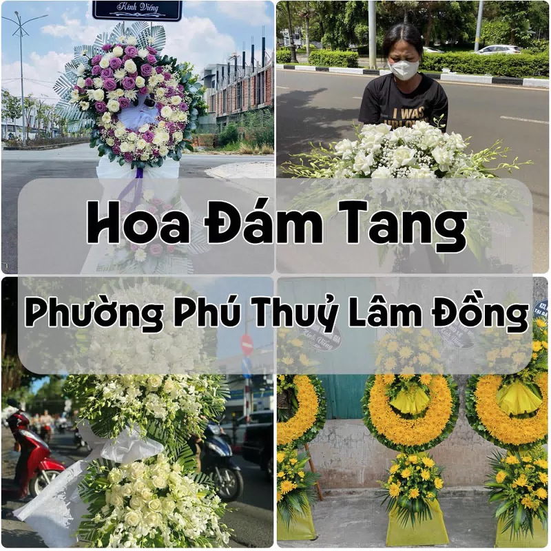 Đặt Hoa Đám Tang Phường Phú Thuỷ Lâm Đồng | Hoa Tang Lễ
