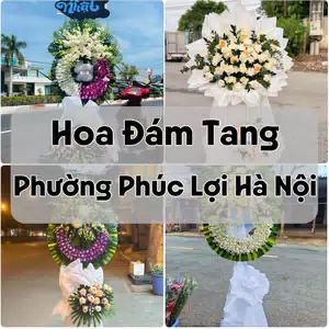 Đặt Hoa Đám Tang Phường Phúc Lợi Hà Nội | Hoa Tang Lễ