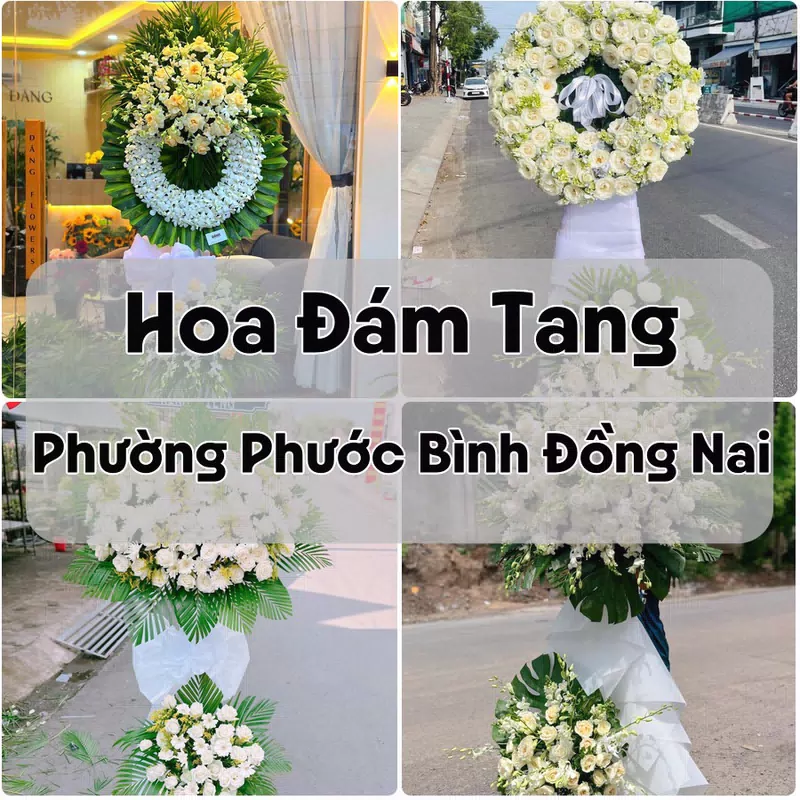 Đặt Hoa Đám Tang Phường Phước Bình Đồng Nai | Hoa Tang Lễ