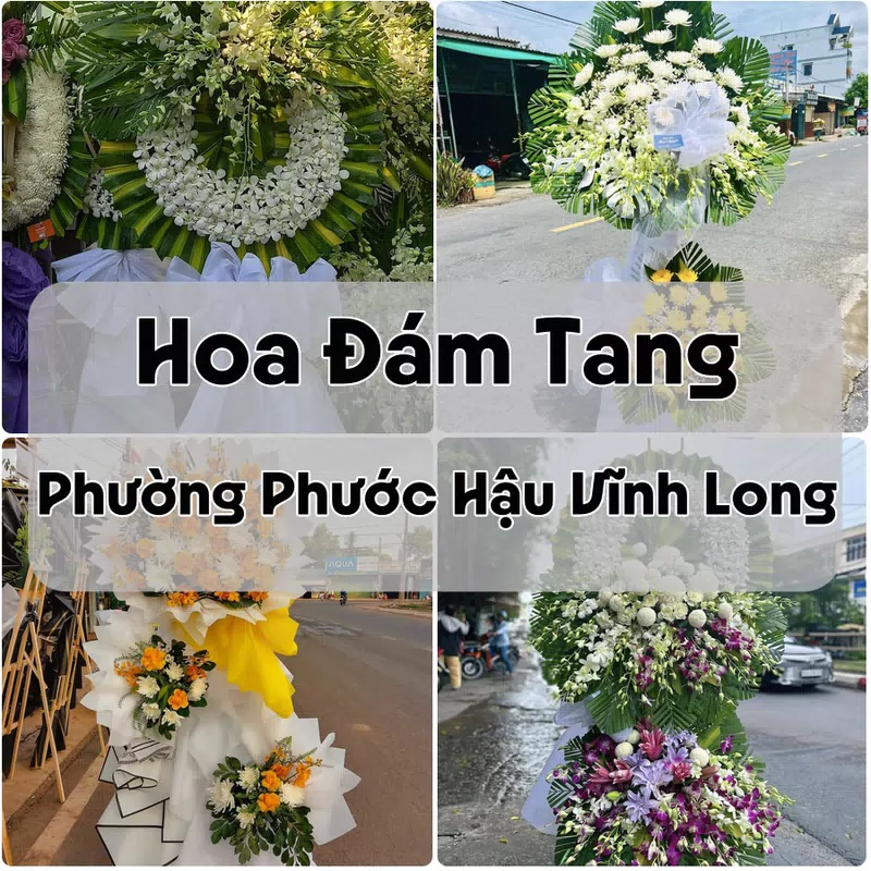 Đặt Hoa Đám Tang Phường Phước Hậu Vĩnh Long | Giao Tận Nơi