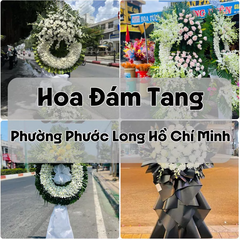 Đặt Hoa Đám Tang Phường Phước Long Hồ Chí Minh | Hoa Chia Buồn
