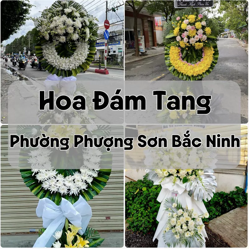 Đặt Hoa Đám Tang Phường Phượng Sơn Bắc Ninh | Hoa Tang Lễ