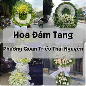 Đặt Hoa Đám Tang Phường Quan Triều Thái Nguyên | Hoa Chia Buồn