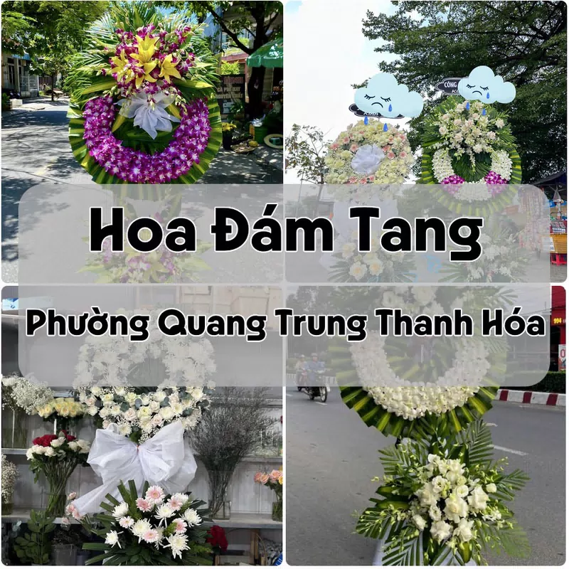 Đặt Hoa Đám Tang Phường Quang Trung Thanh Hóa | Đặt Hoa Viếng