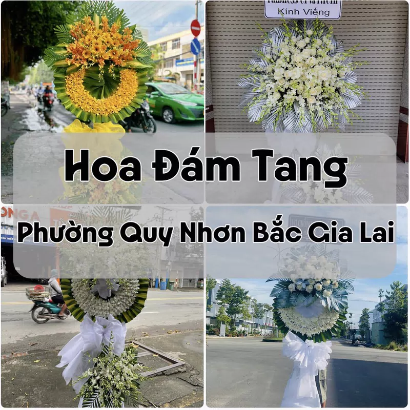 Đặt Hoa Đám Tang Phường Quy Nhơn Bắc Gia Lai | Đặt Hoa Viếng