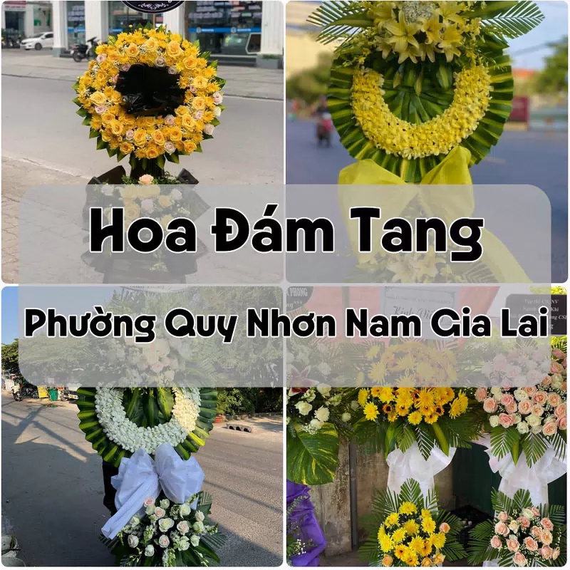 Đặt Hoa Đám Tang Phường Quy Nhơn Nam Gia Lai | Giao Hoa Nhanh