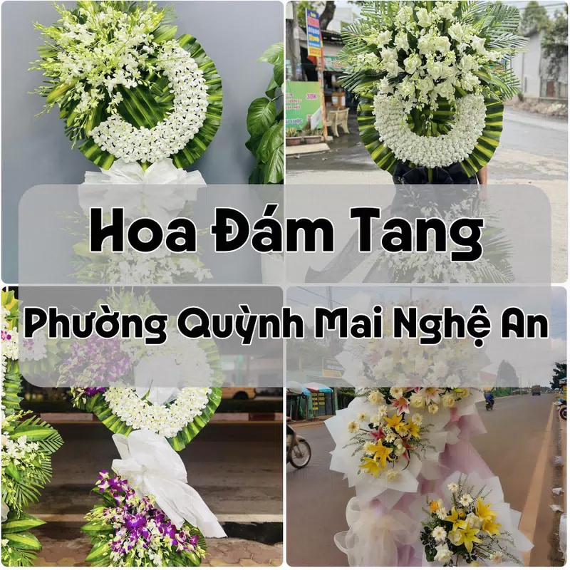 Đặt Hoa Đám Tang Phường Quỳnh Mai Nghệ An | Hoa Chia Buồn