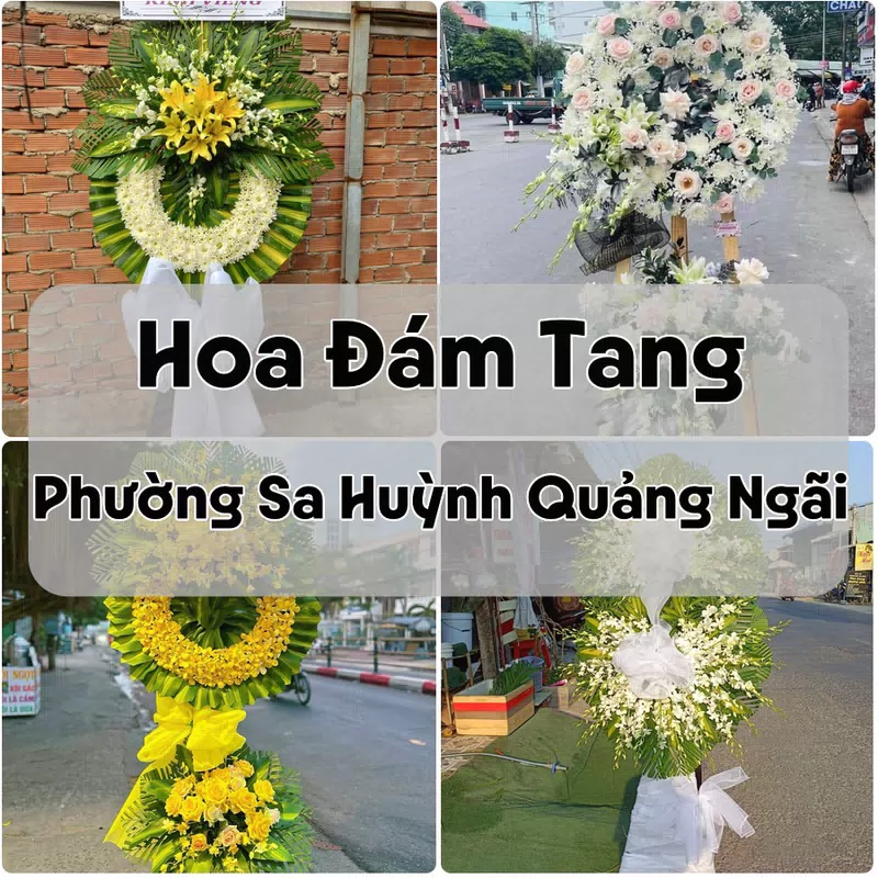 Đặt Hoa Đám Tang Phường Sa Huỳnh Quảng Ngãi | Hoa Tang Lễ