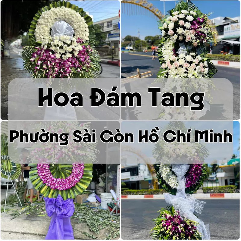 Đặt Hoa Đám Tang Phường Sài Gòn Hồ Chí Minh | Giao Hoa Nhanh