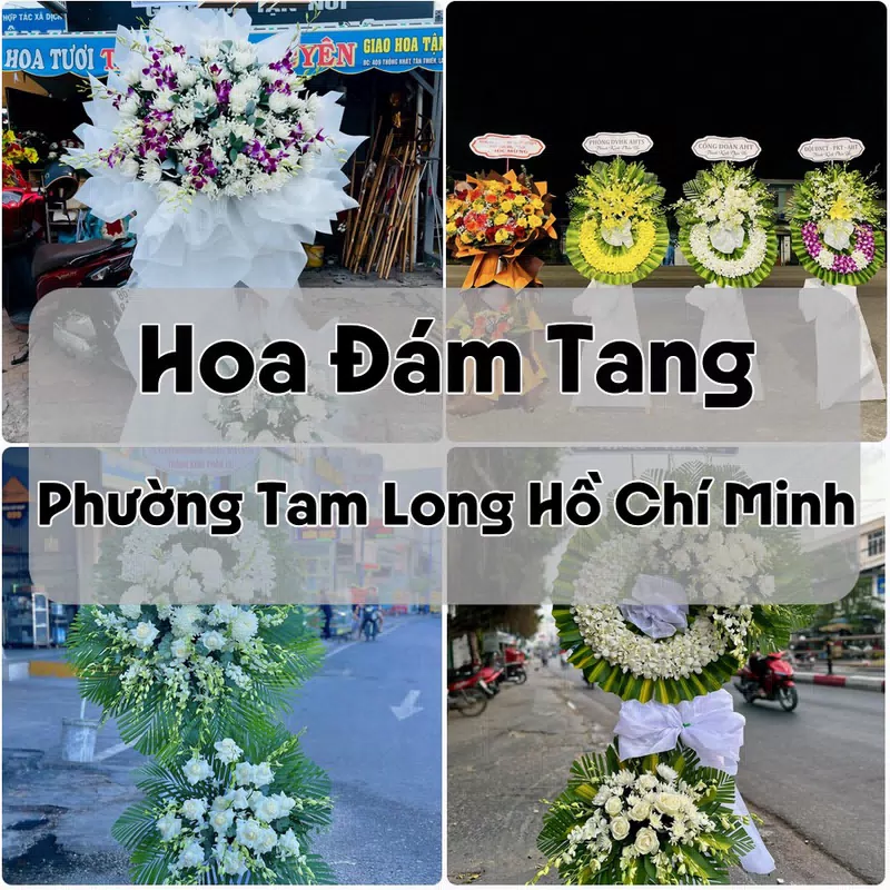 Đặt Hoa Đám Tang Phường Tam Long Hồ Chí Minh | Hoa Tang Lễ