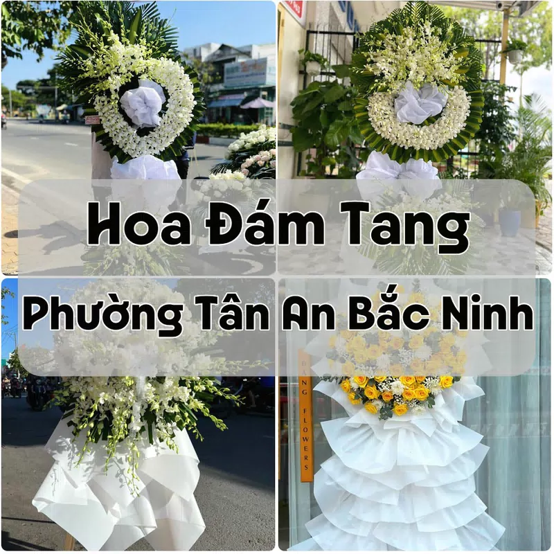 Đặt Hoa Đám Tang Phường Tân An Bắc Ninh | Hoa Tang Lễ