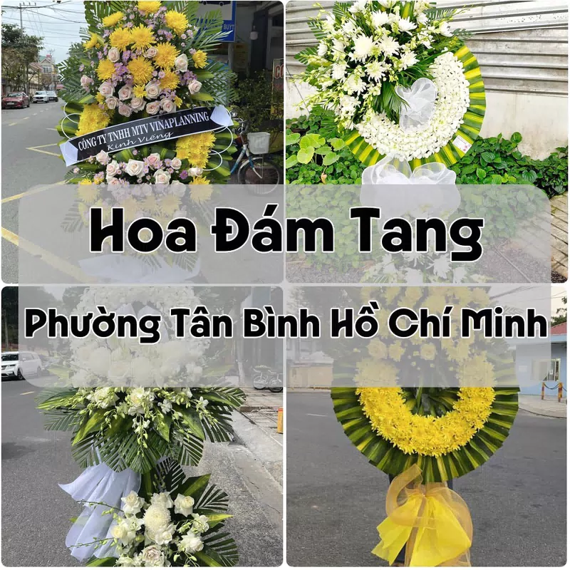 Đặt Hoa Đám Tang Phường Tân Bình Hồ Chí Minh | Hoa Chia Buồn