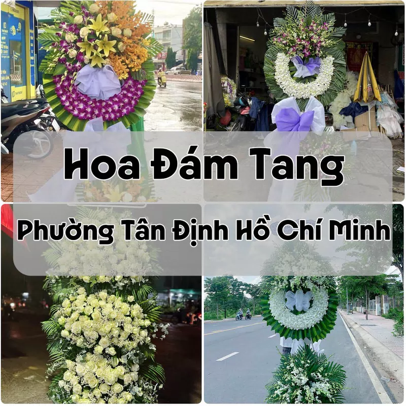 Đặt Hoa Đám Tang Phường Tân Định Hồ Chí Minh | Giao Hoa Nhanh