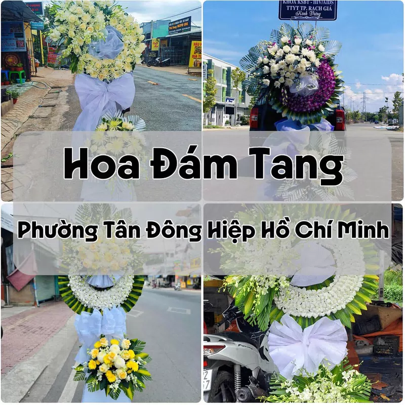 Đặt Hoa Đám Tang Phường Tân Đông Hiệp Hồ Chí Minh | Đặt Hoa Viếng