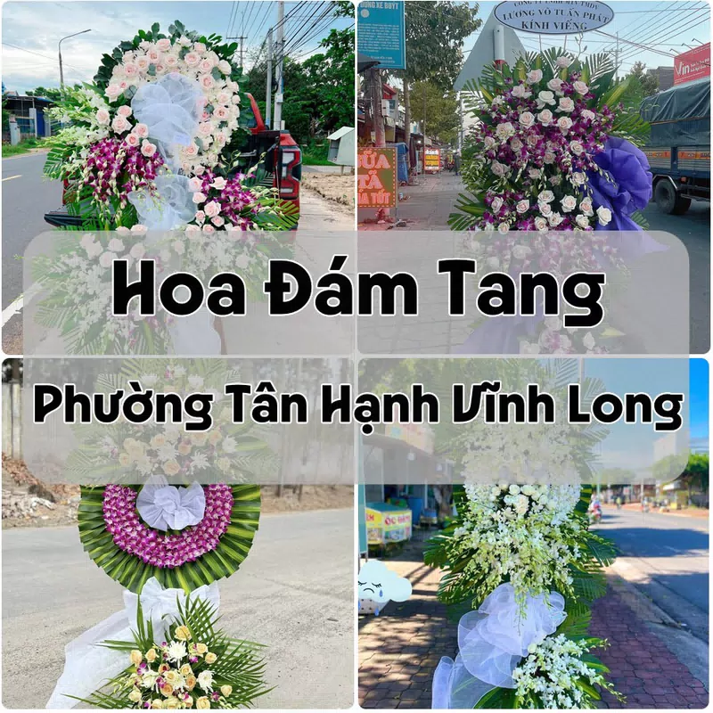Đặt Hoa Đám Tang Phường Tân Hạnh Vĩnh Long | Hoa Tang Lễ